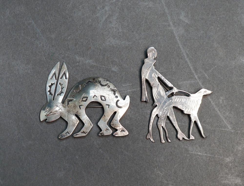 SOUTHWEST INDIAN STERLING SILVER RABBIT