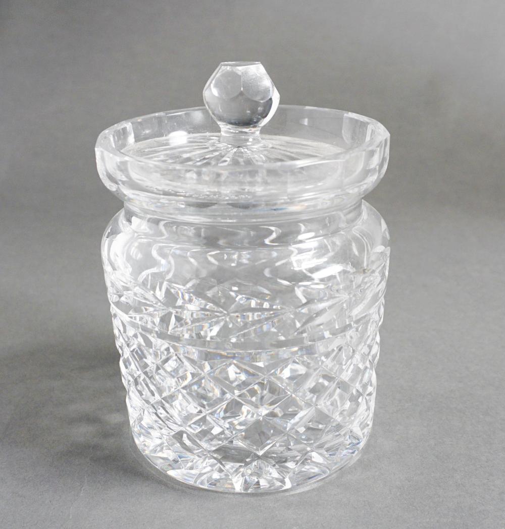 WATERFORD CUT CRYSTAL COVERED BISCUIT 32bcf6