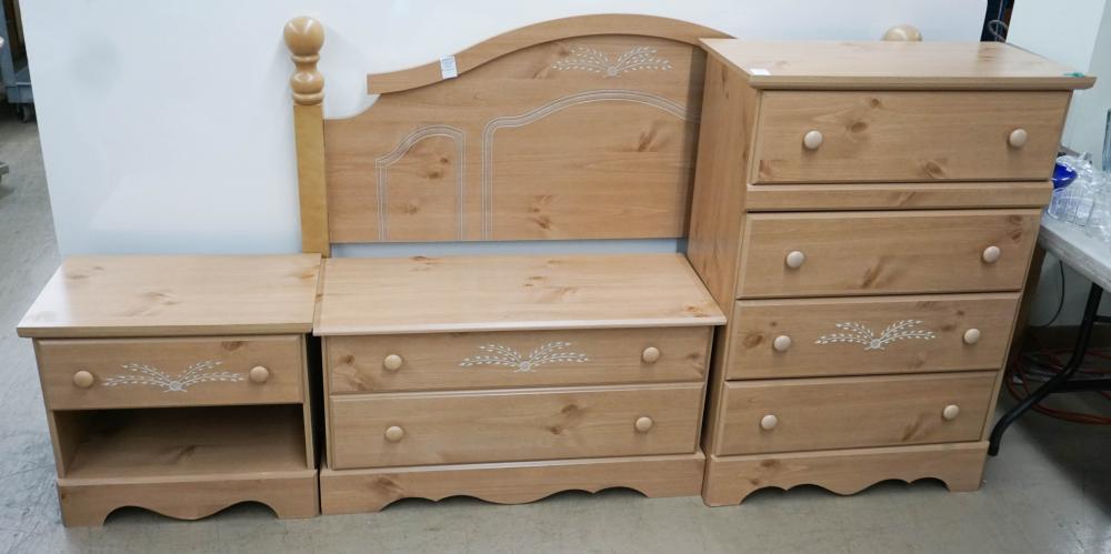 ARMSTRONG BLEACHED FAUX WOOD DOUBLE QUEEN 32bd72