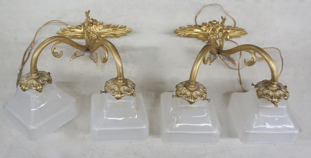 PAIR OF BAROQUE STYLE BRASS AND 32be15