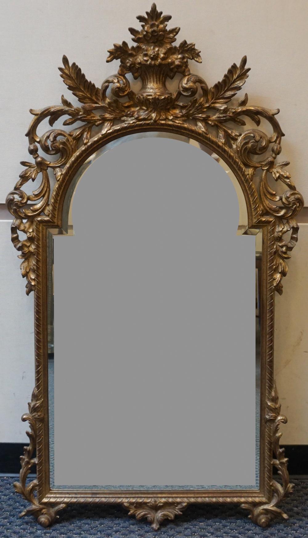 LOUIS XV STYLE GILT GESSO DECORATED