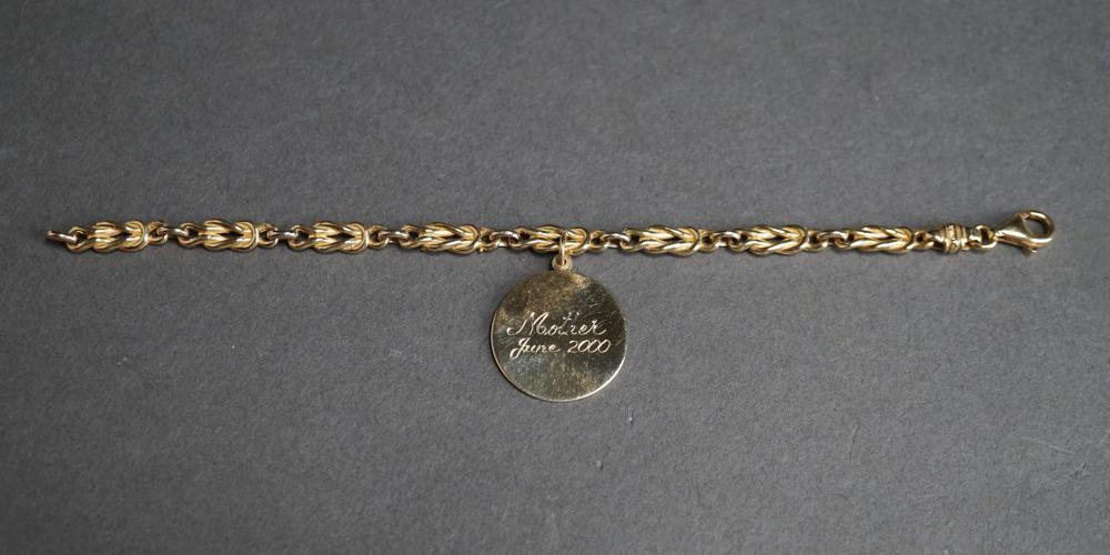 14-KARAT YELLOW-GOLD BRACELET WITH