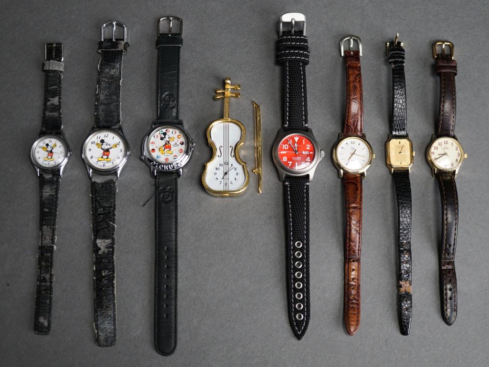 COLLECTION OF SEVEN WRISTWATCHES 32be7c