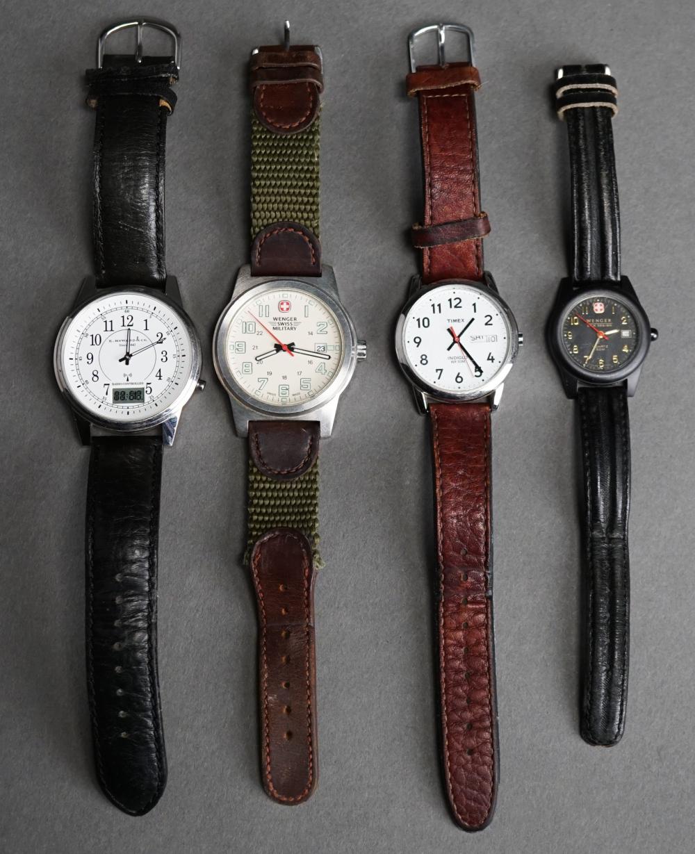 FOUR ASSORTED GENTLEMEN S WRISTWATCHESFour 32be7a