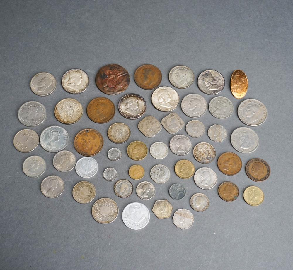 FOUR FRANKLIN SILVER HALF DOLLARS 32beb0