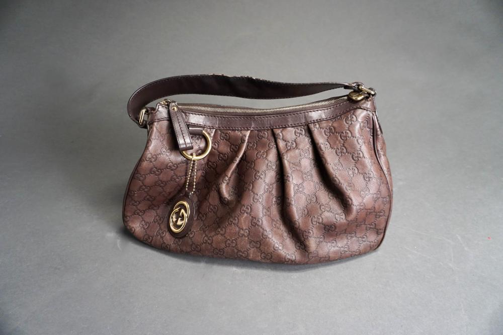 GUCCI BROWN GUCCISSIMA LEATHER