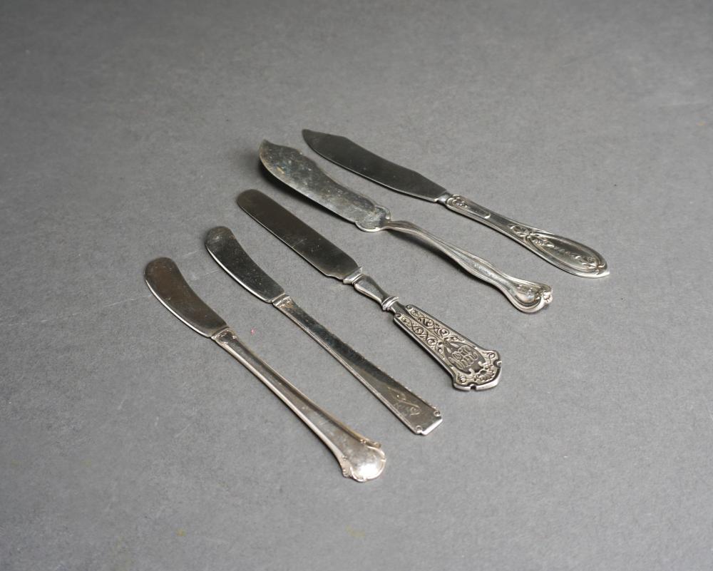 COLLECTION OF FIVE AMERICAN STERLING