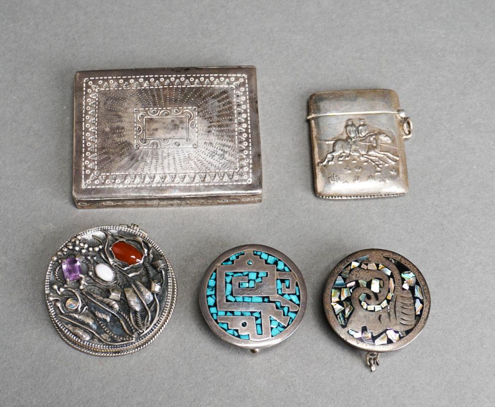 GROUP OF ASSORTED STERLING SILVER,