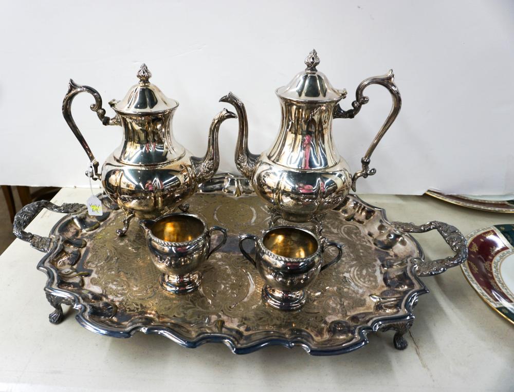 SHERIDAN SILVER PLATE ASSEMBLED FOUR-PIECE