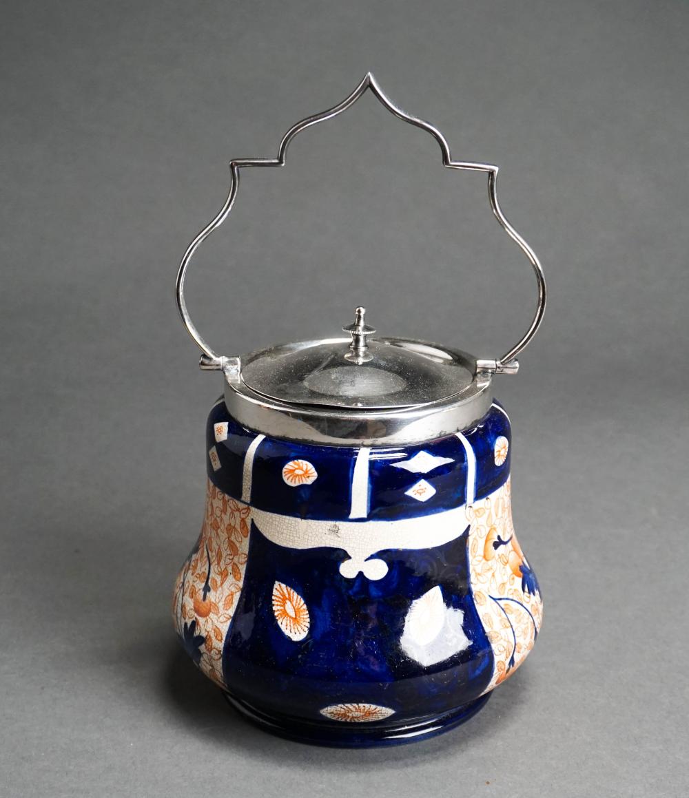 ENGLISH IMARI AND SILVER PLATE