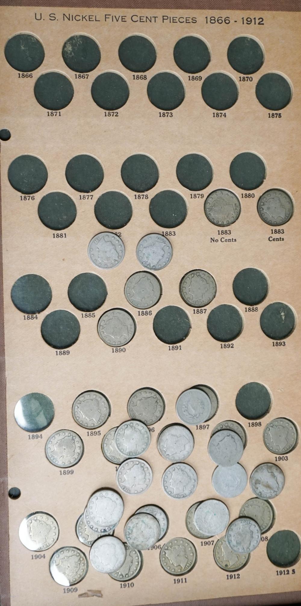 COLLECTION OF 39 LIBERTY HEAD NICKELSCollection