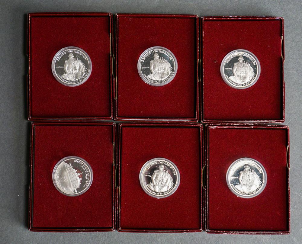 COLLECTION OF SIX STERLING SILVER 32c058