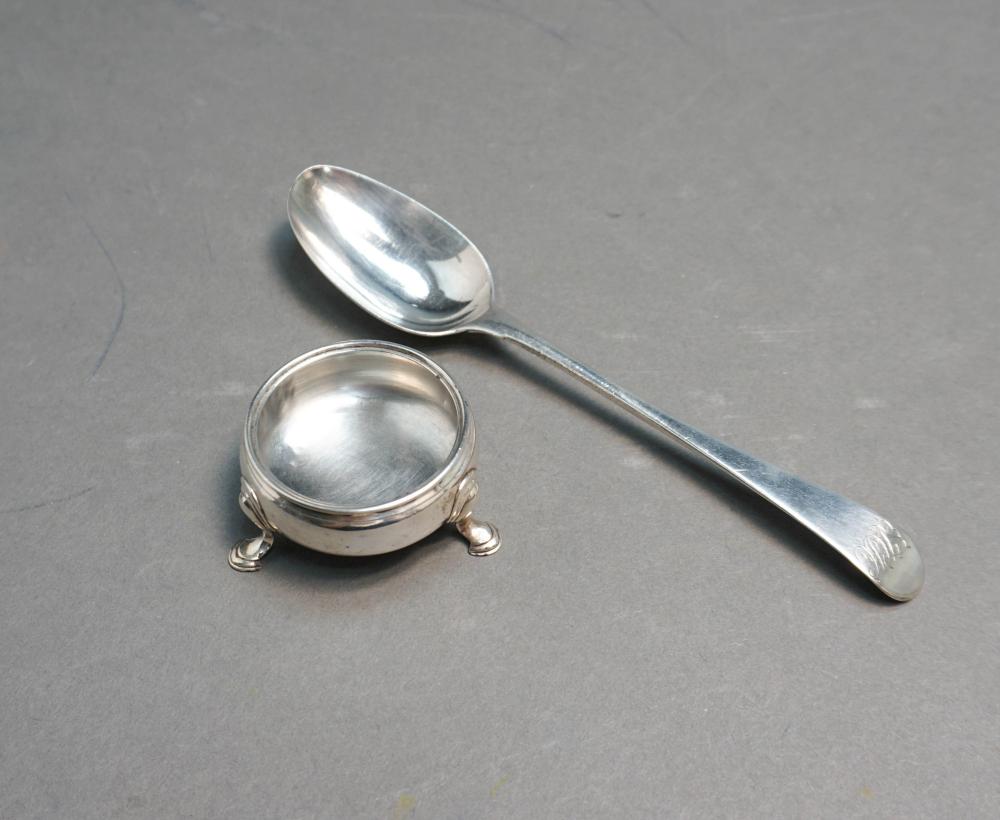 GEORGE II III ENGLISH SILVER SPOON 32c06e