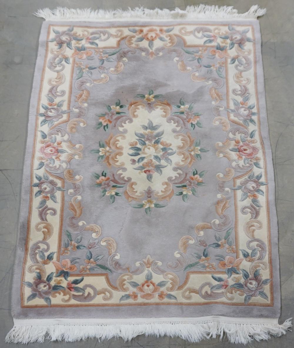 CHINESE SCULPTED RUG, 5 FT 11 X
