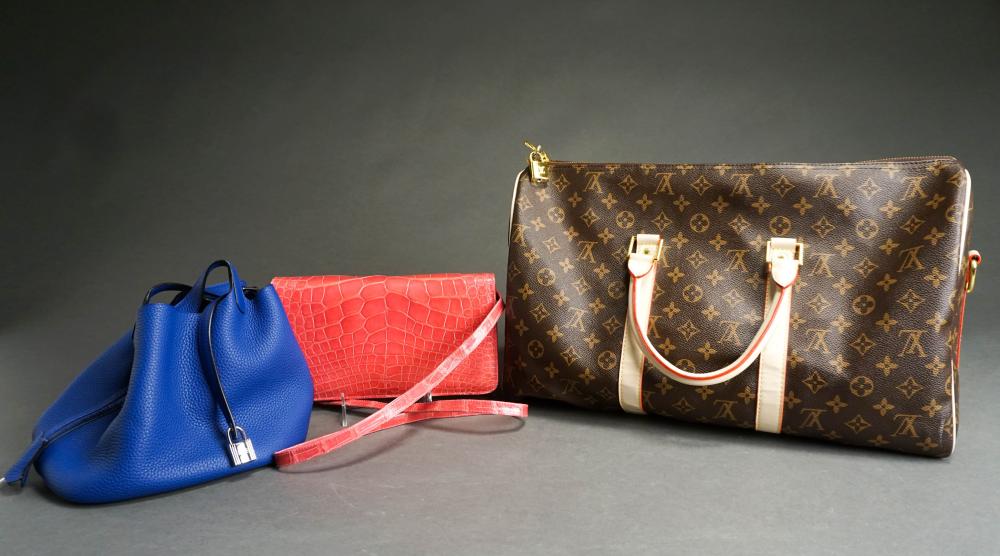 GROUP OF THREE LOUIS VUITTON STYLE