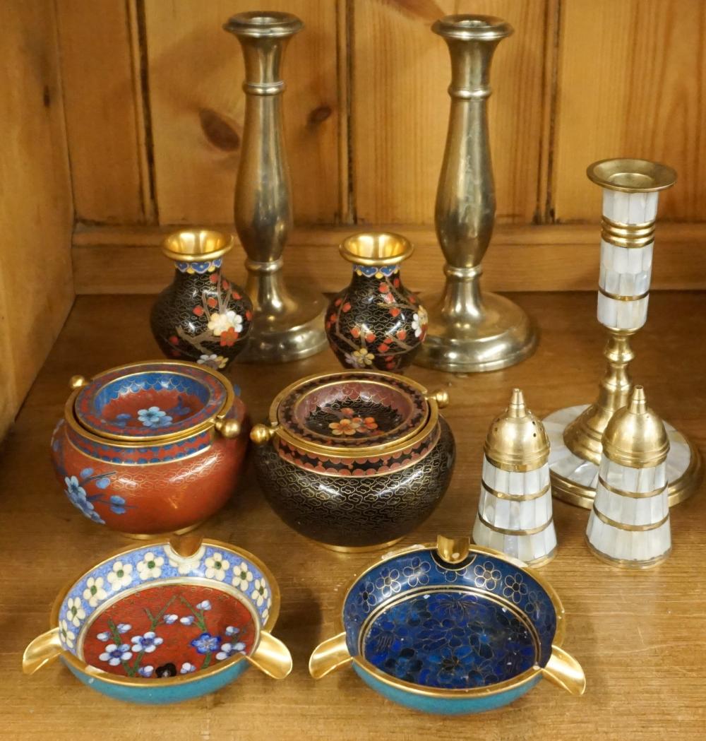 CHINESE AND OTHER CLOISONNE ENAMEL