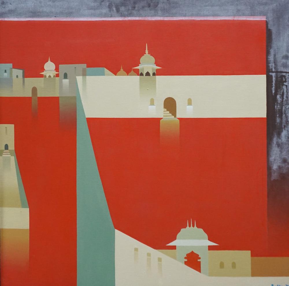 INDIAN SCHOOL 20TH CENTURY, RED