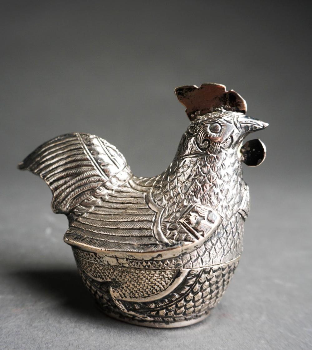 SOUTHEAST ASIAN 900-SILVER ROOSTER-FORM
