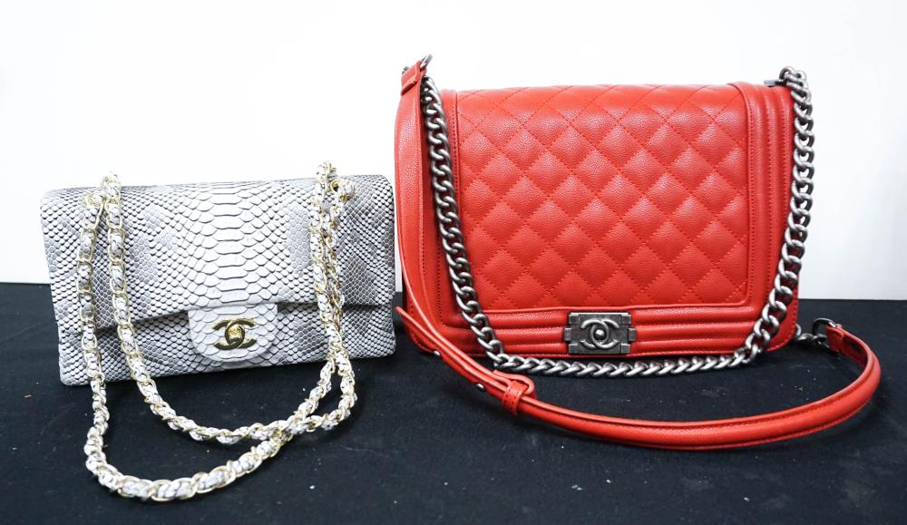 TWO CHANEL TYPE PURSESTwo Chanel Type 32c28c