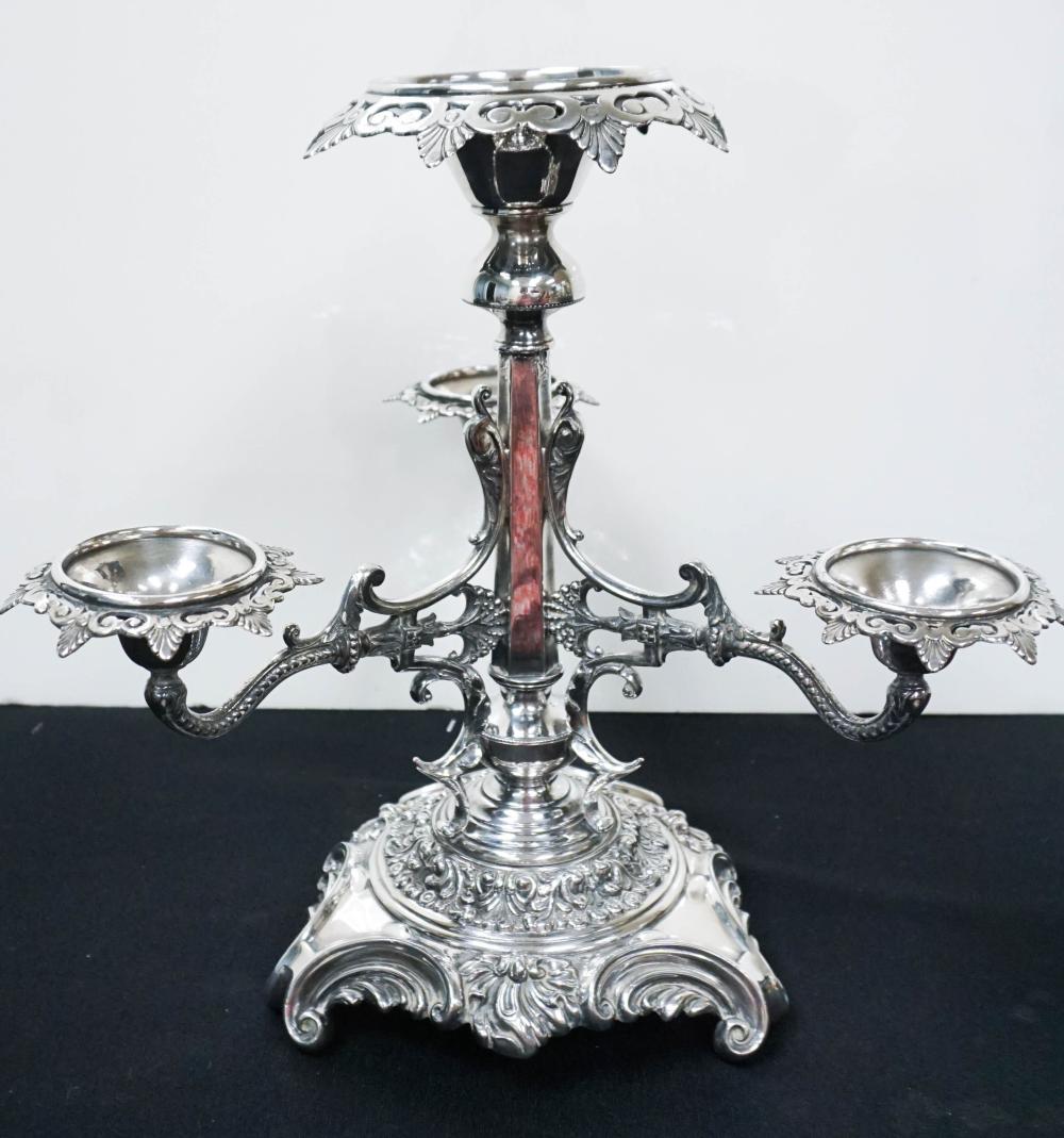 ENGLISH SILVER PLATE EPERGNE H  32c2e9