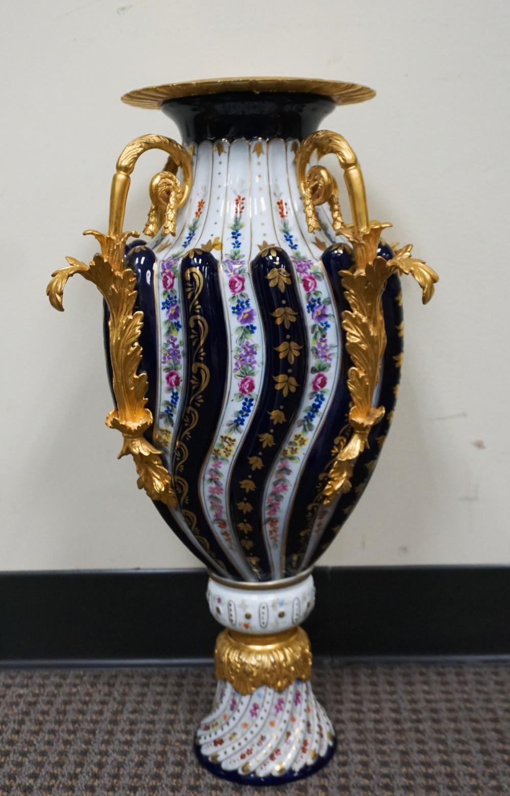 SEVRES TYPE PORCELAIN AND ORMOLU 32c330