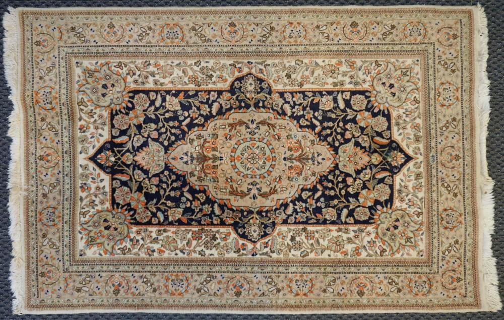 INDO-TABRIZ RUG, 6 FT X 2 IN X