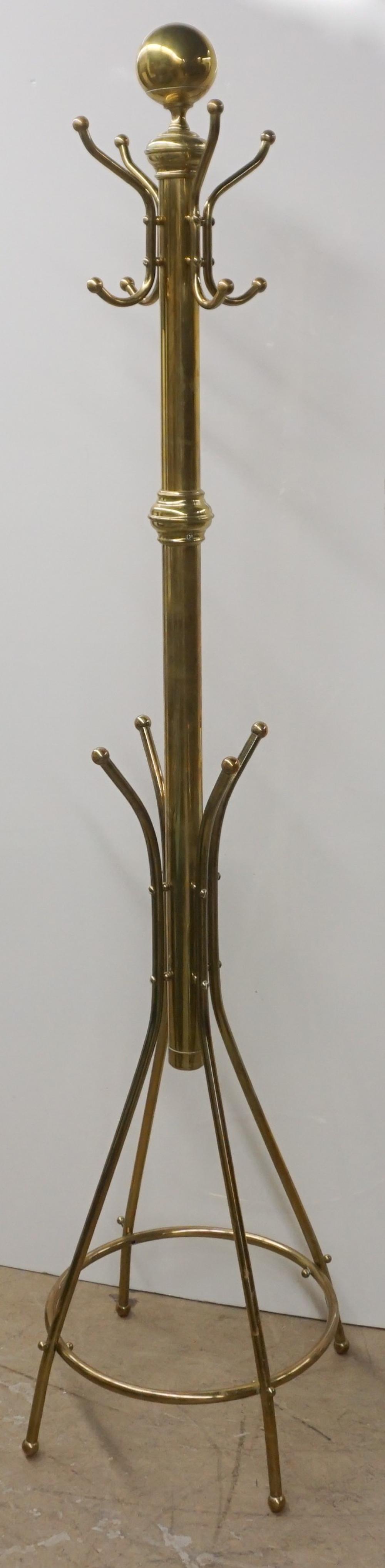 CONTEMPORARY BRASS COSTUMER, H: