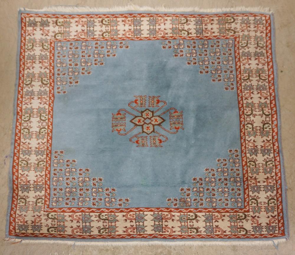 PAKISTAN KERMAN RUG 5 FT 2 IN 32c546