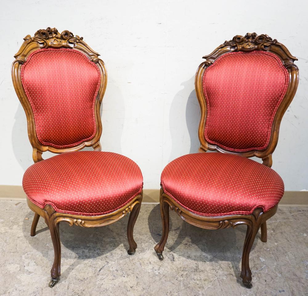 PAIR OF VICTORIAN ROCOCO STYLE