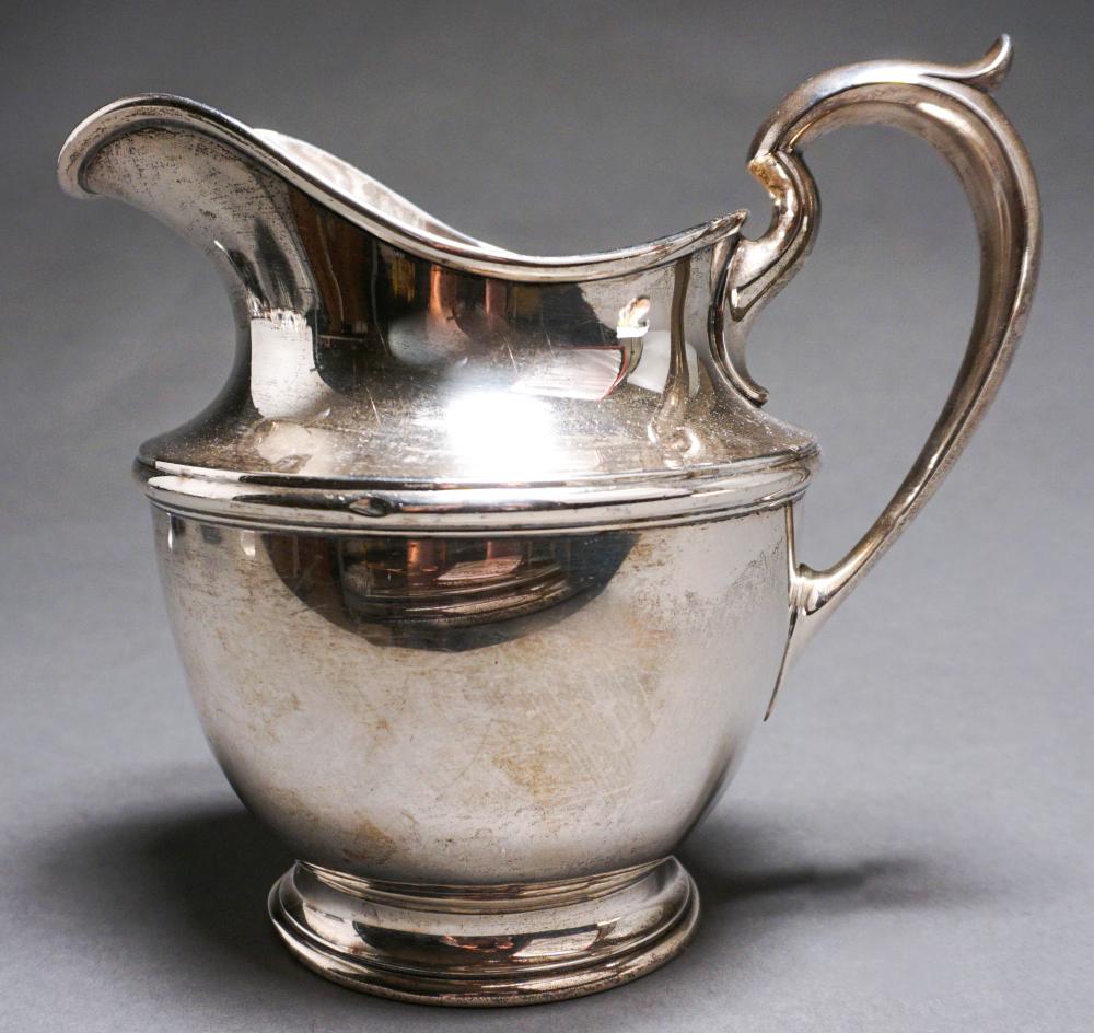 GORHAM STERLING SILVER PITCHER, 22.5