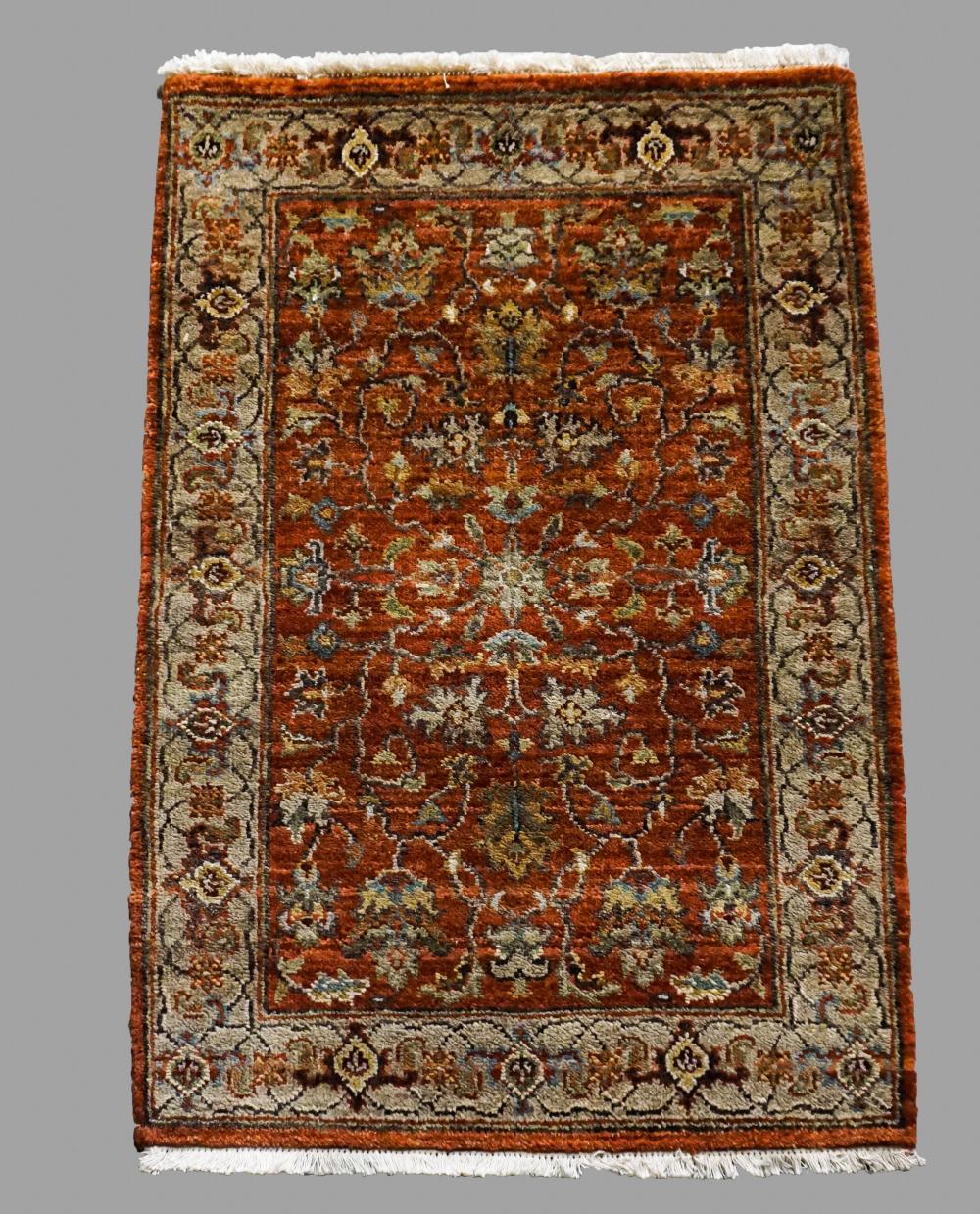 INDO SAROUK RUG 3 FT X 2 FT 1 32c6d2