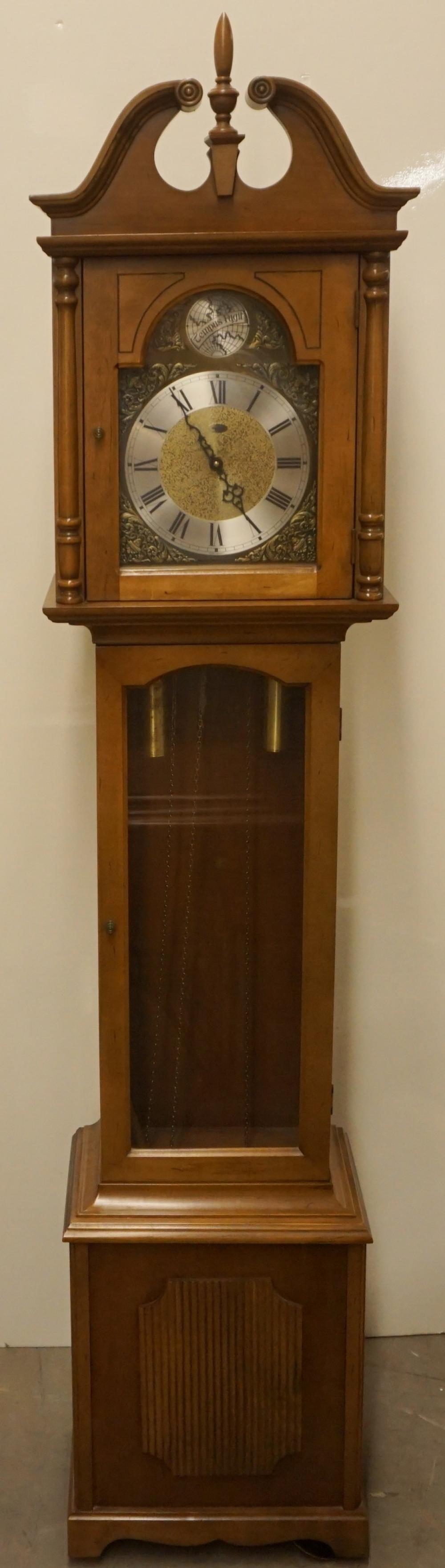 RIDGEWAY FRUITWOOD LONG CASE CLOCK,