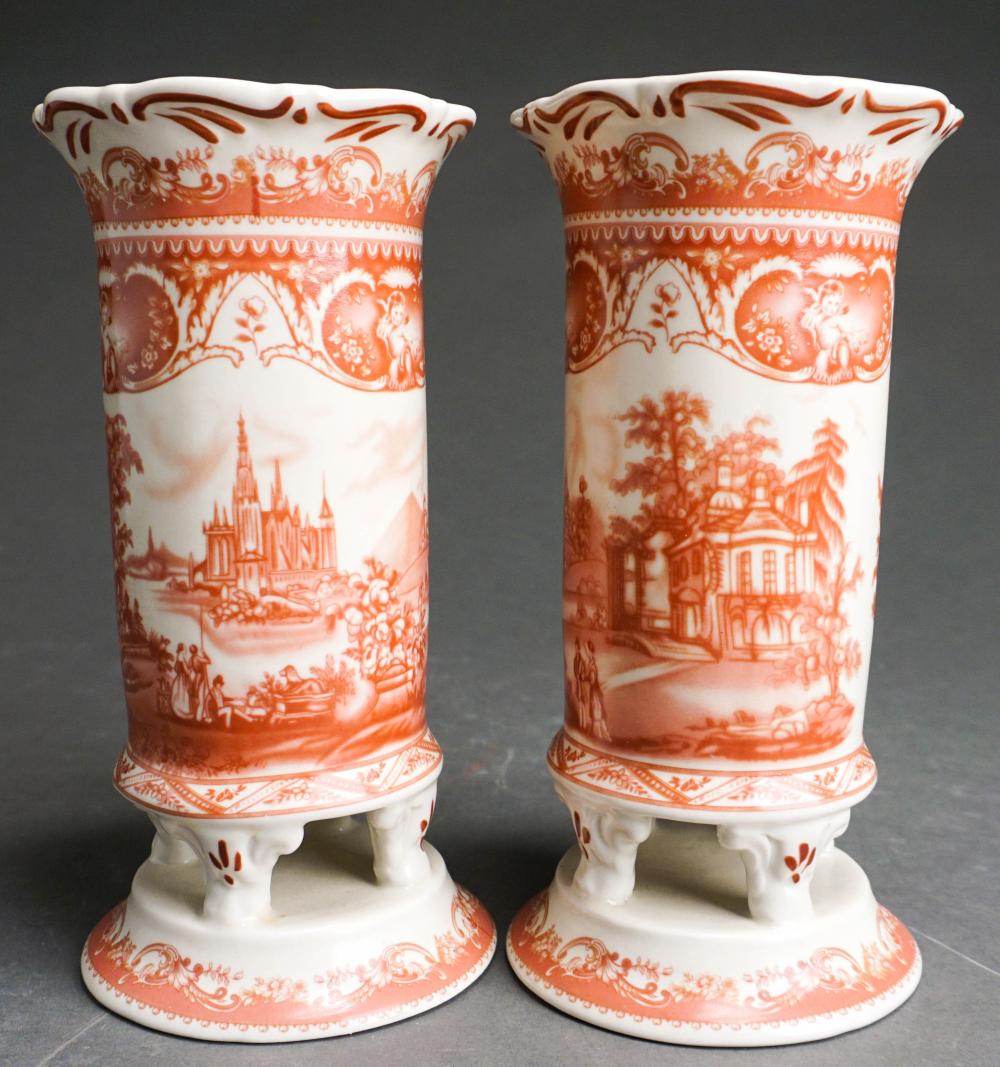 PAIR OF ANTICHE RIPRODUZIONI IRONSTONE 32c778