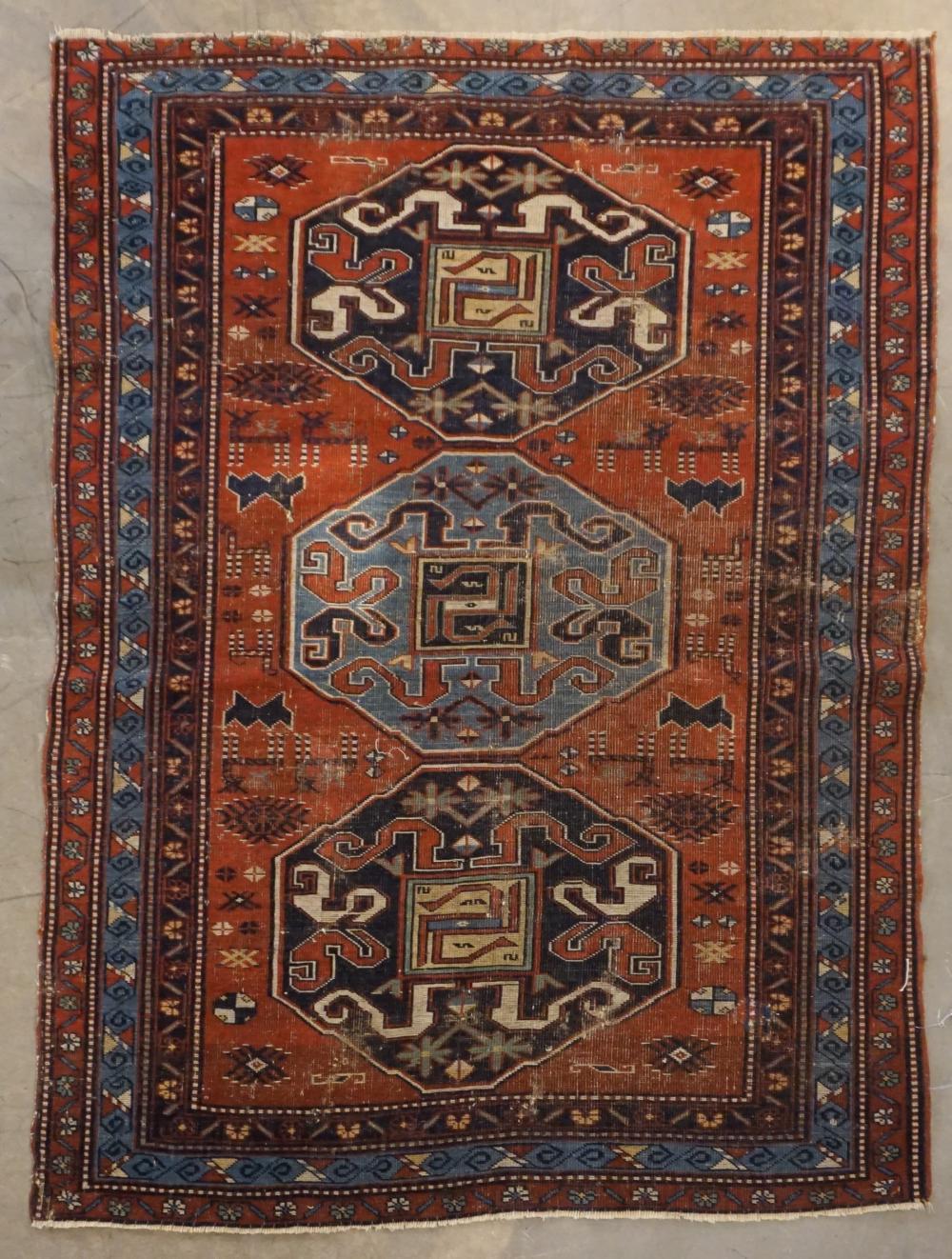 KAZAK RUG 4 FT 10 IN X 3 FT 5 32c7a9