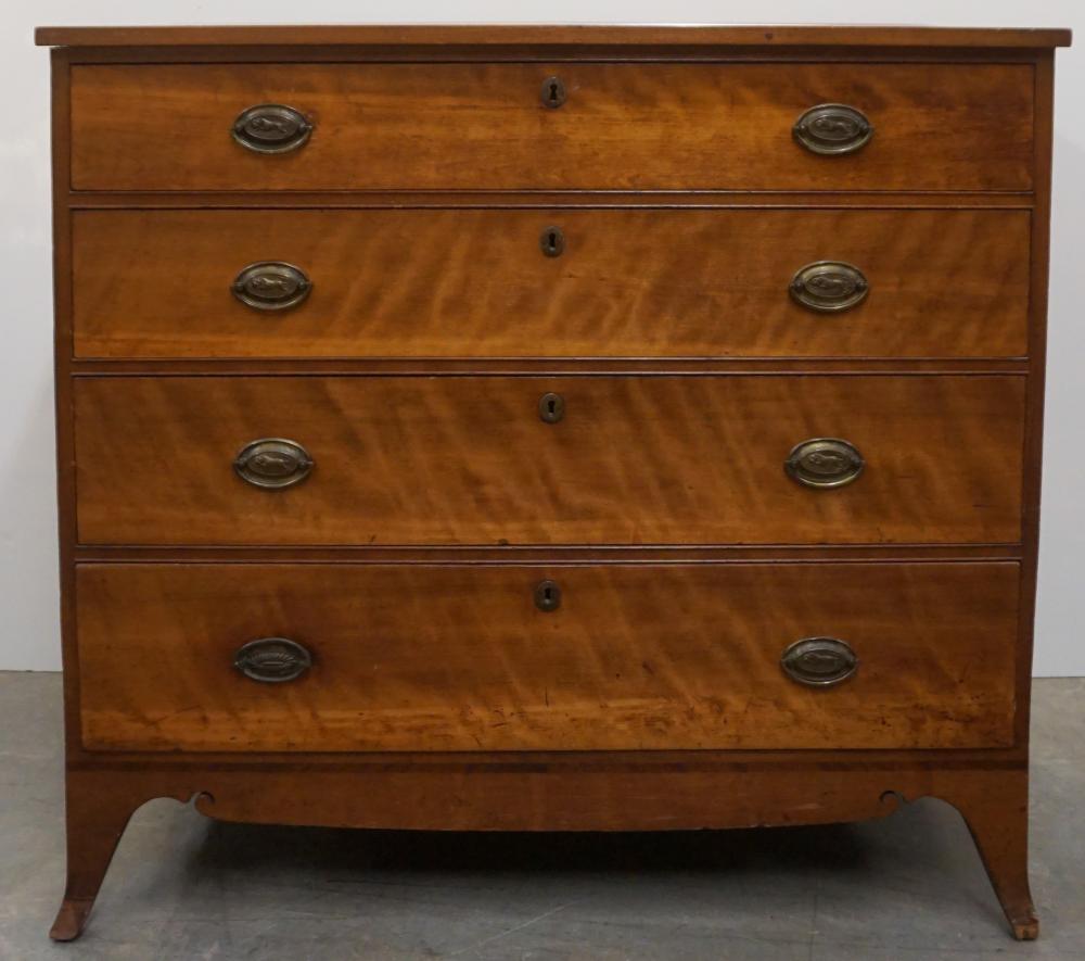 FEDERAL CHERRY CHEST OF DRAWERS  32c7b8