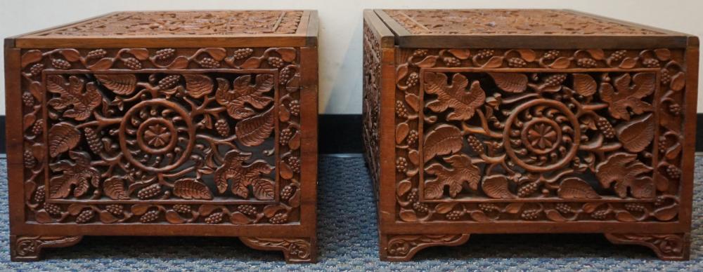 PAIR OF CHINESE CARVED AND PIERCED 32c86f