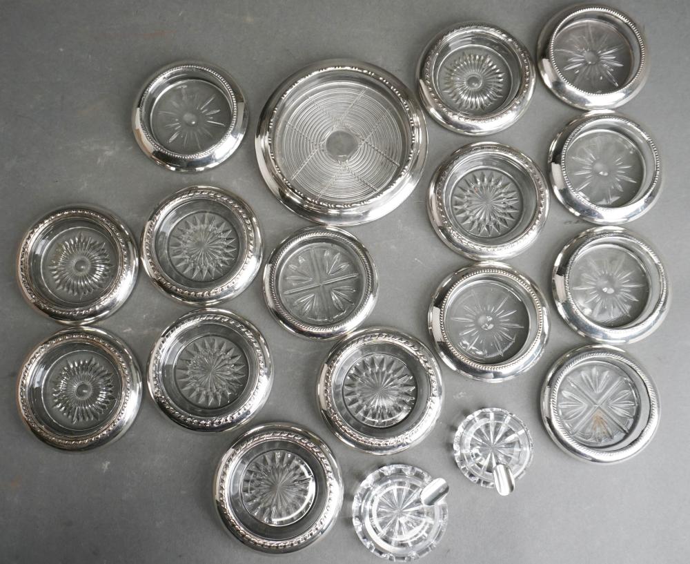 COLLECTION OF 18 STERLING SILVER
