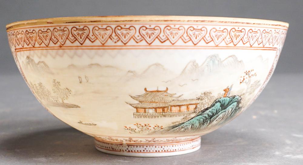 CHINESE DECORATED EGGSHELL PORCELAIN