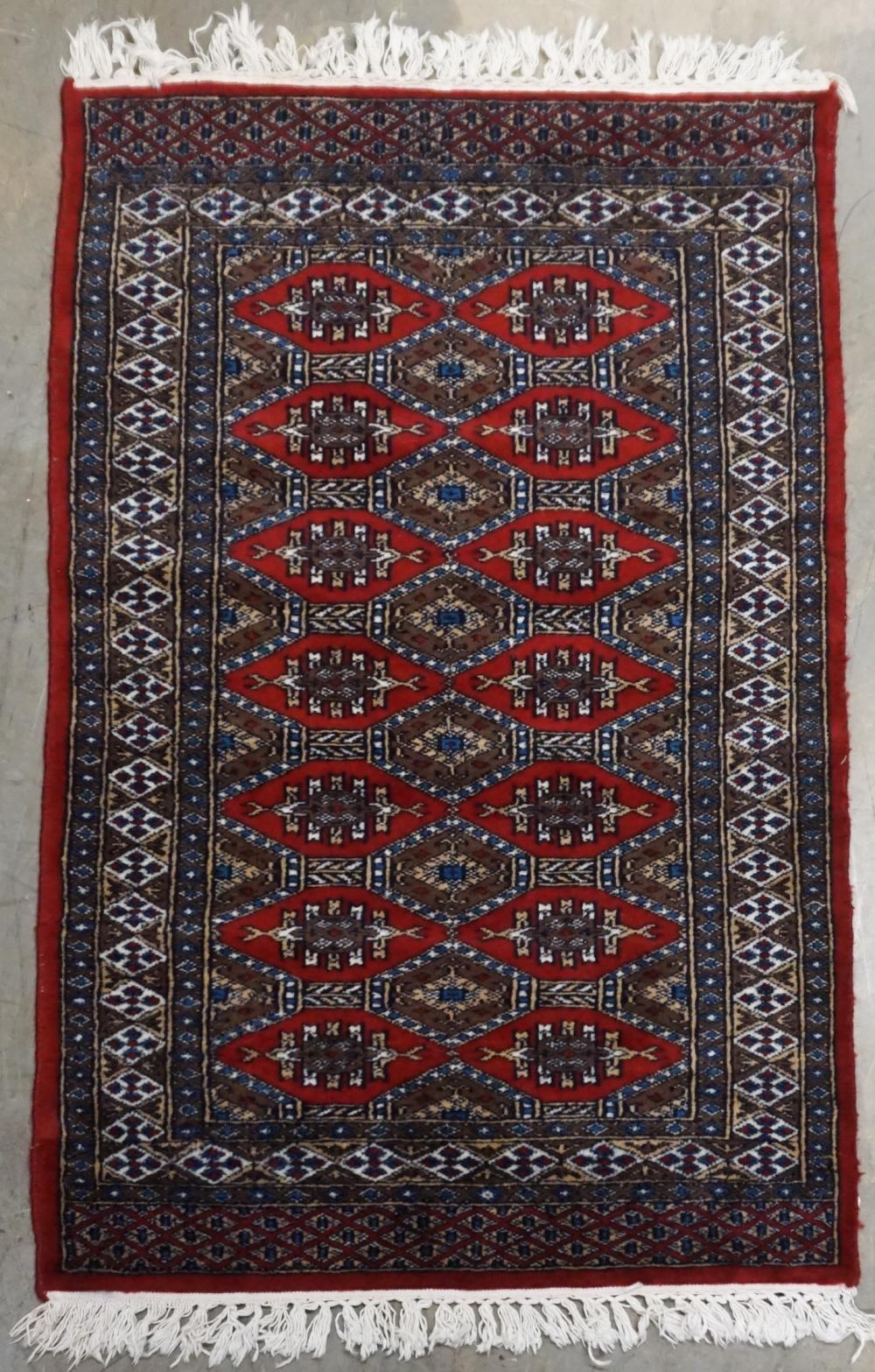 PAKISTAN BOKHARA RUG, 4 FT X 2