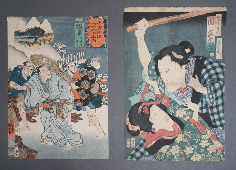 UTAGAWA KUNIYOSHI FROM THE SIXTY-NINE