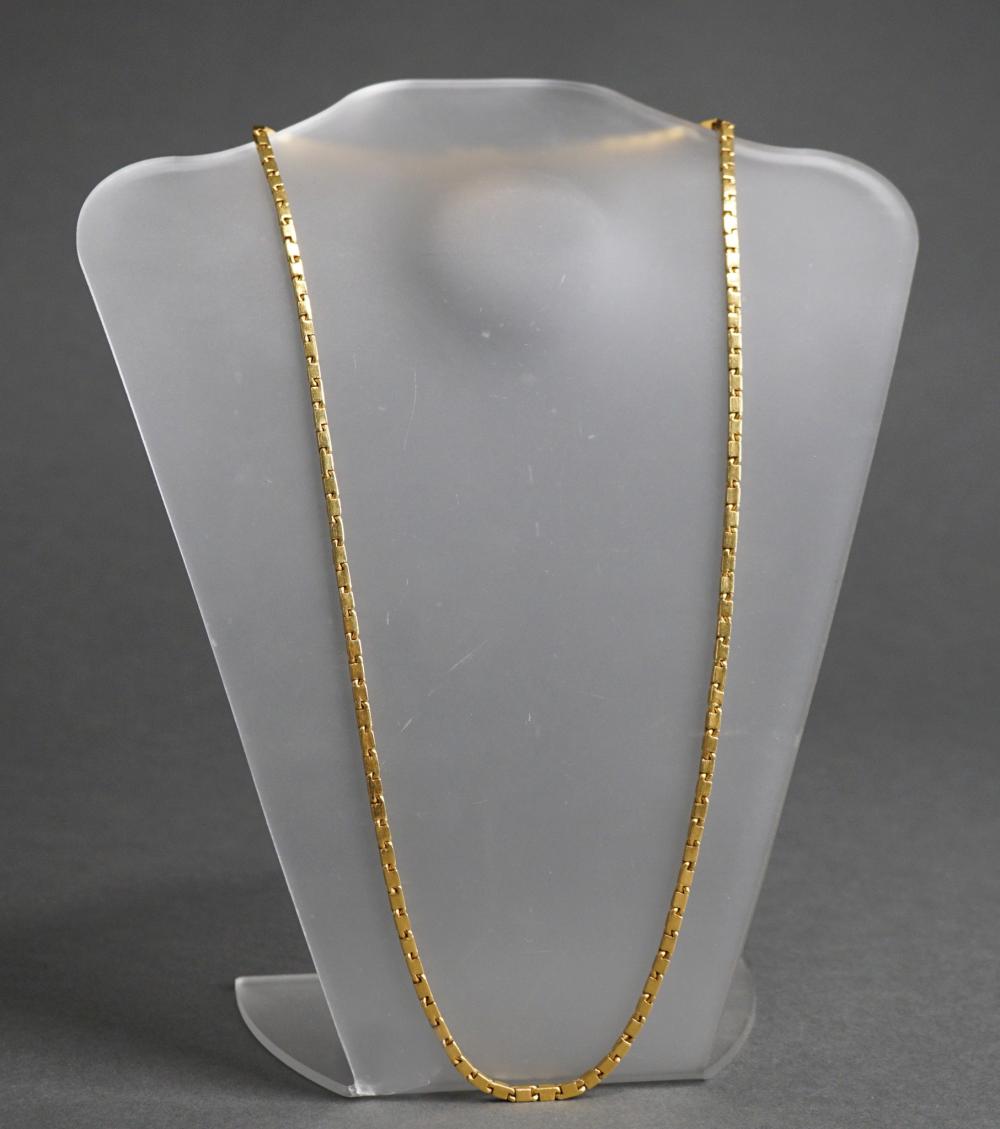 22 KARAT YELLOW GOLD CHAIN NECKLACE  32cac8