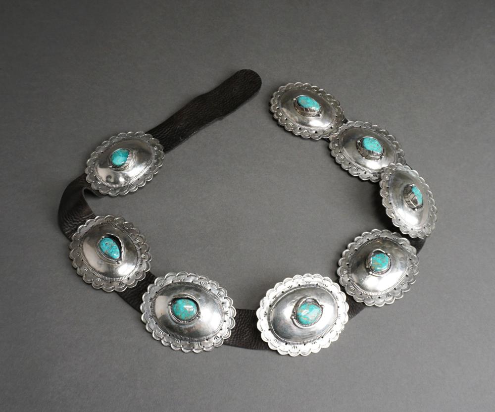 NATIVE AMERICAN SILVER AND TURQUOISE 32caef