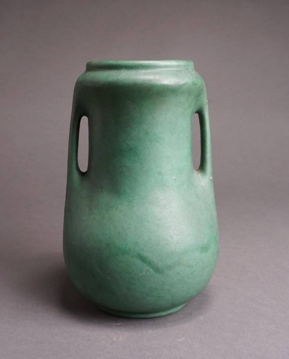 BRUSH MCCOY ART POTTERY GREEN MATTE