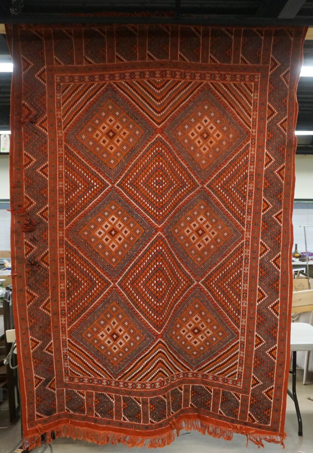 SUMAK RUG, 10 FT 8 IN X 7 FT 7