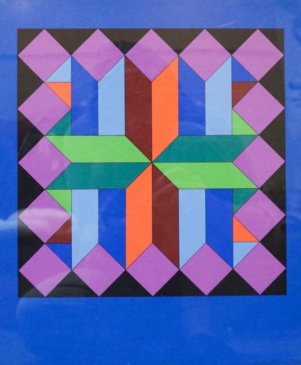 AFTER VICTOR VASARELY ABSTRACT 32cc22