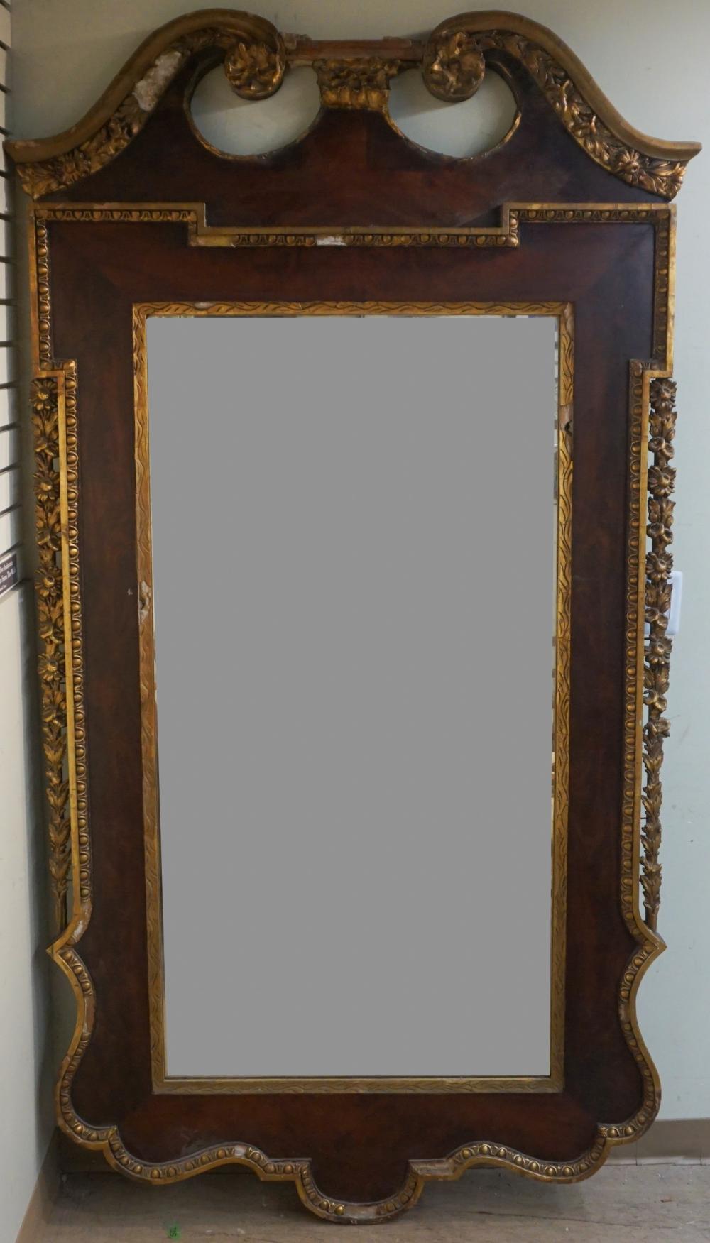 CHIPPENDALE STYLE PARTIAL GILT