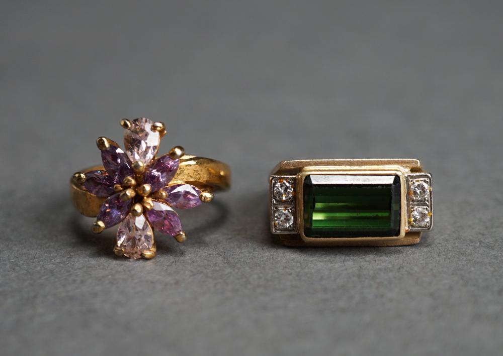 GOLD FILLED GREEN TOURMALINE AND 32cca5