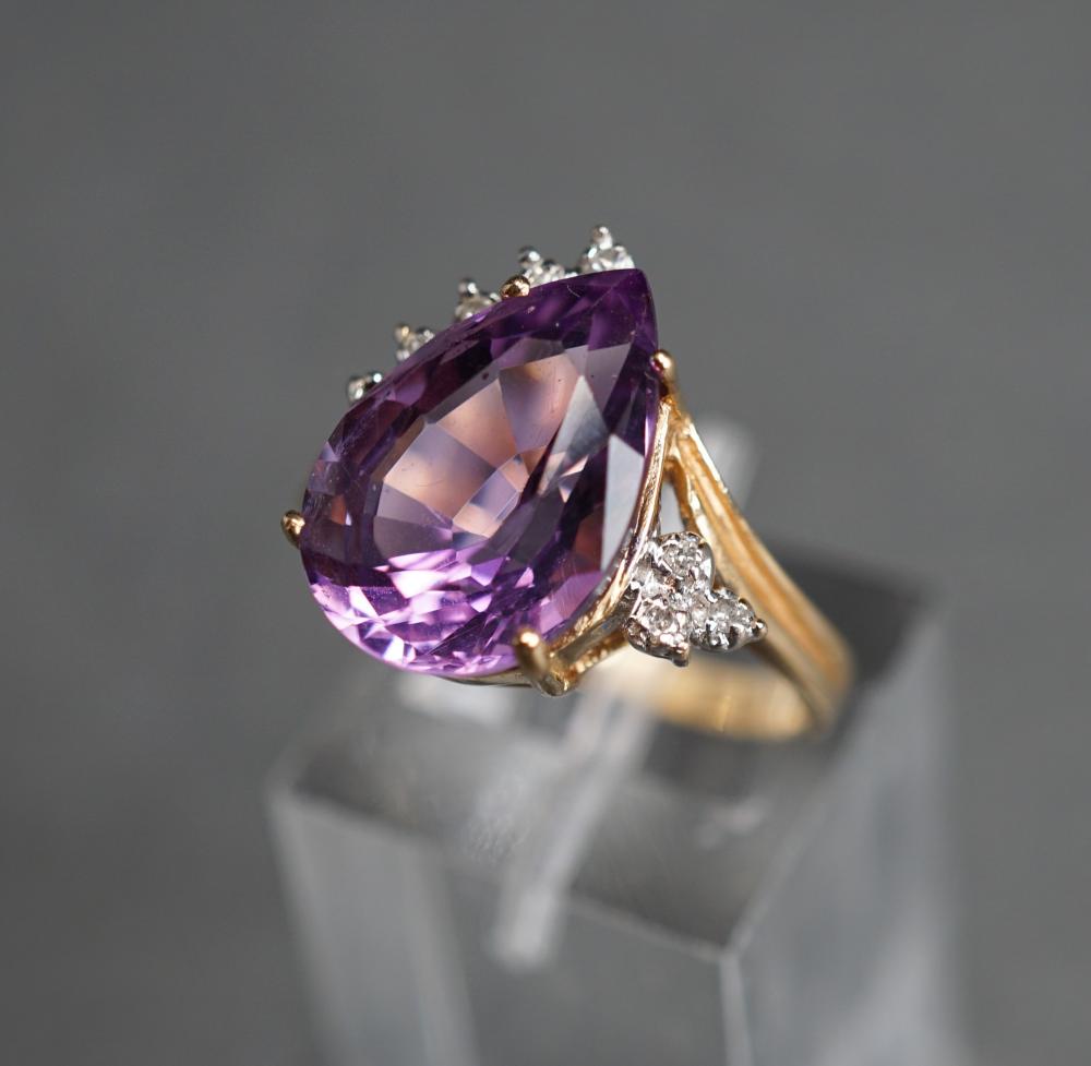 14 KARAT YELLOW GOLD AMETHYST 32cca6