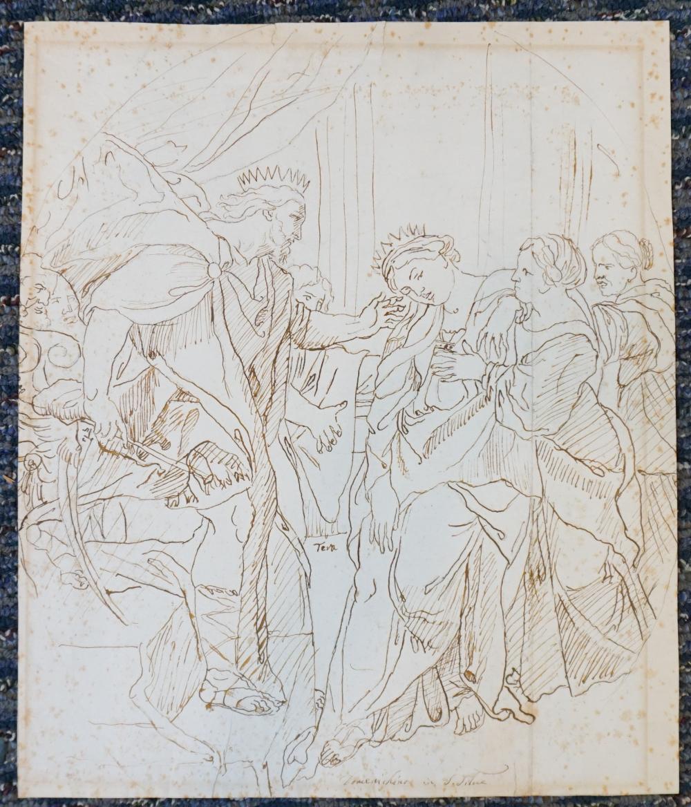 19TH 20TH CENTURY SCHOOL ALLEGORICAL 32ce06