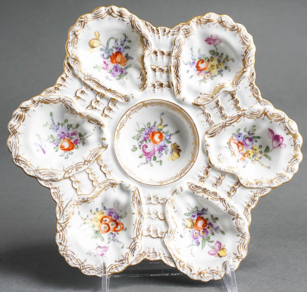 DRESDEN HAND-PAINTED PORCELAIN